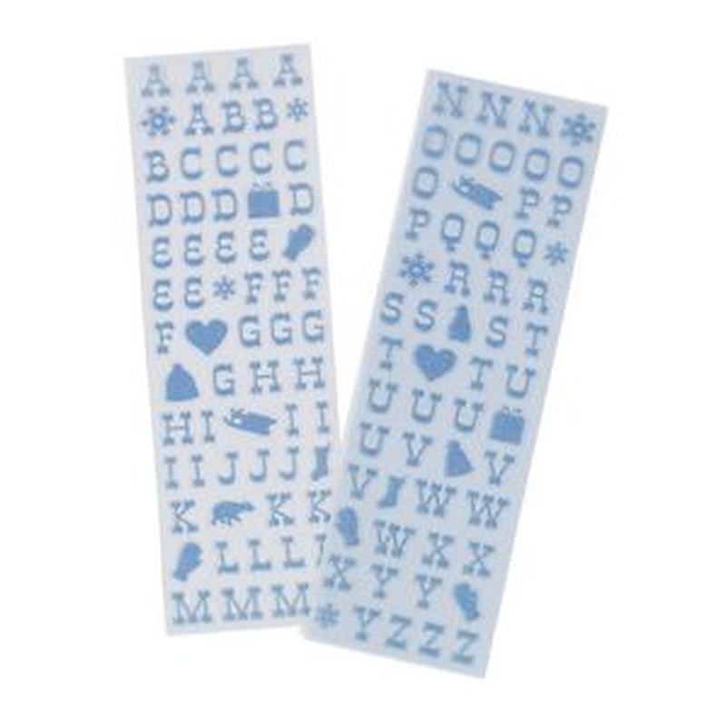 Martha Stewart Crafts - Winter Small Alpha