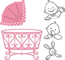 Marianne Designs - Elines Baby die & stamp set