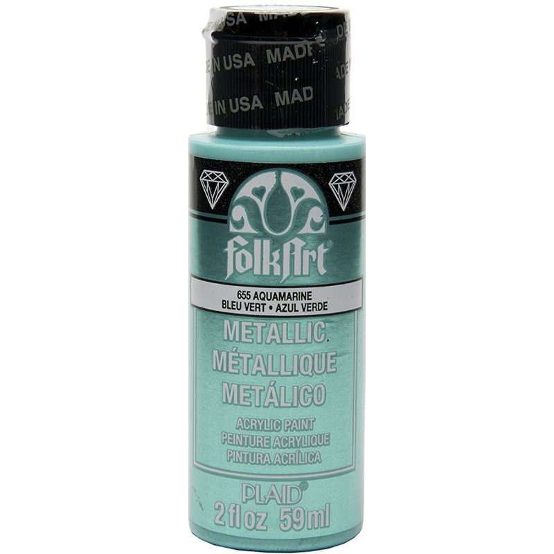 FolkArt Metallic - Aquamarine (2oz)