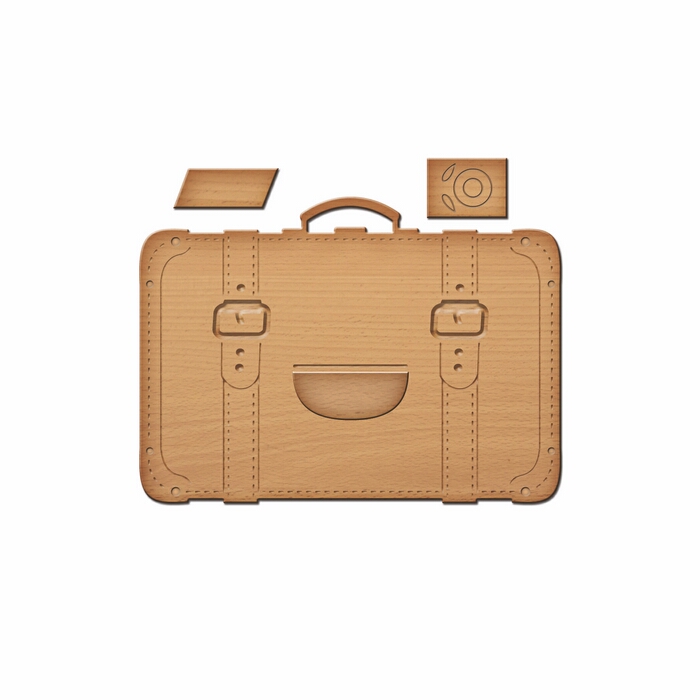 Spellbinders Shapeabilities - International Luggage