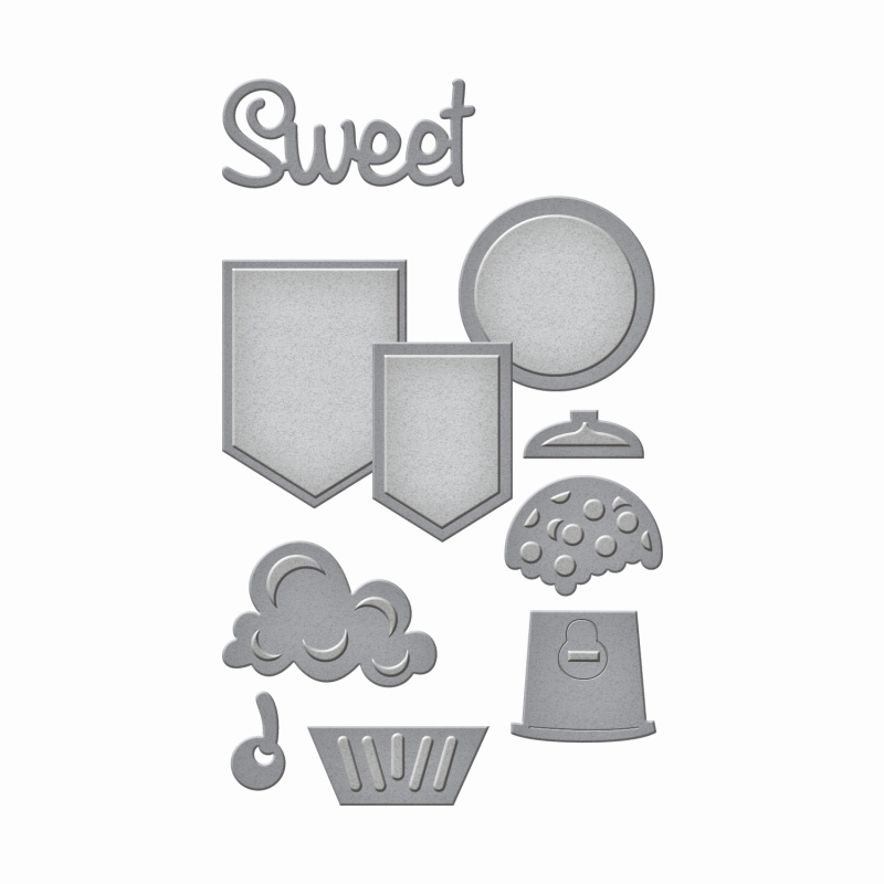 Spellbinders Die D-Lites - Sweet Set