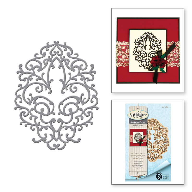 Spellbinders Die D-Lites - Untamed Fleur