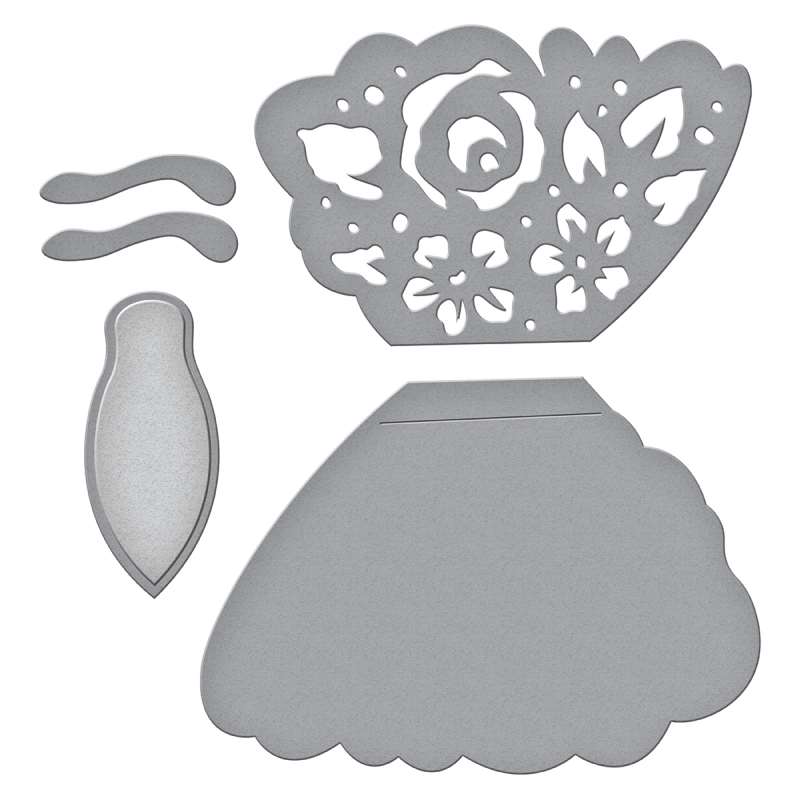 Spellbinders Shapeabilities - Botanical Butterfly 