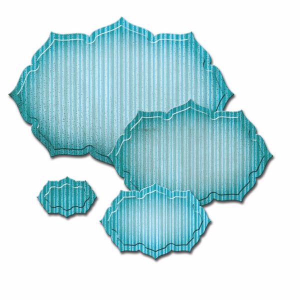 Spellbinders Nestabilities - Labels Forty Five