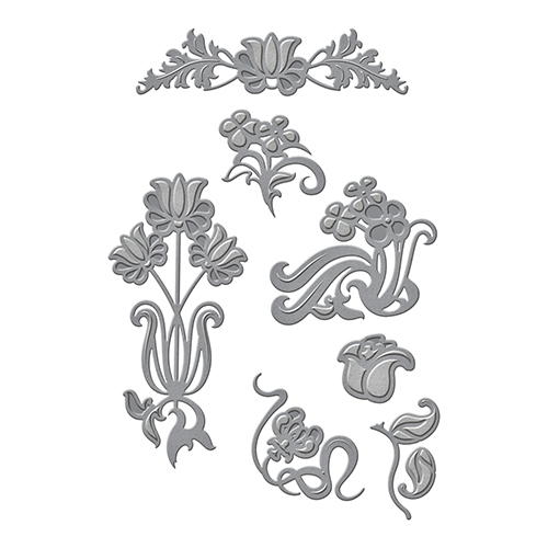Spellbinders Shapeabilities - Nouveau Florals