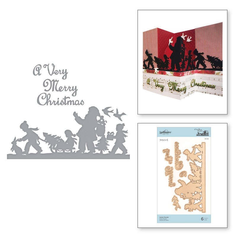 Spellbinders Shapeabilities - Santa Parade