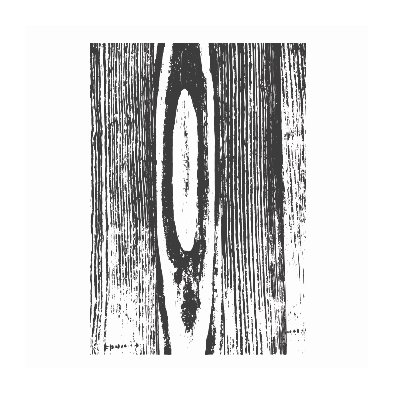 Spellbinders Big Woodgrain Rubber Stamp