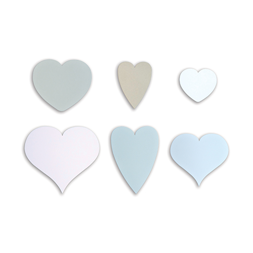 Spellbinders Contour Steel Rule Die – Hearts 