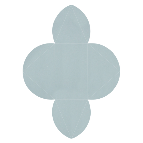 Spellbinders Contour Steel Rule Die – Triangle Box