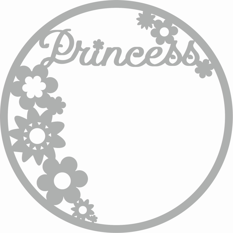 Sharon Callis Princess 6"x6" Stencil