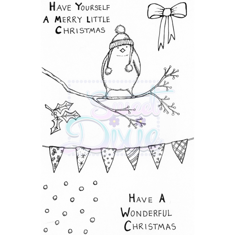 Sweet Dixie Merry Little Robin by Lindsay Mason