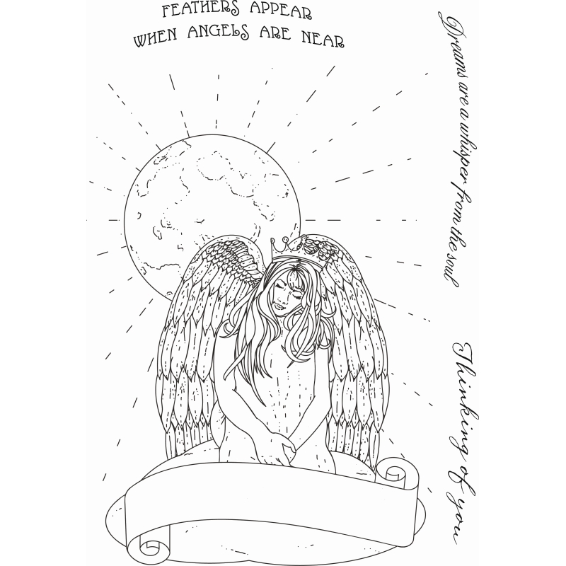 Sweet Dixie Restful Angel by Sharon Callis