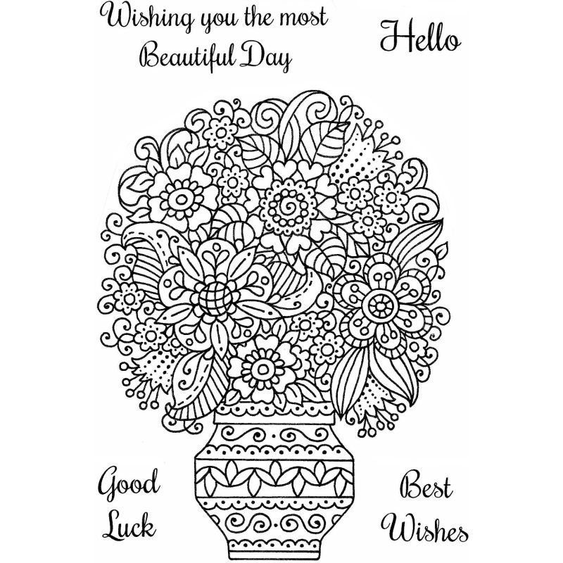 Sweet Dixie Fantasy Floral Vase of Flowers