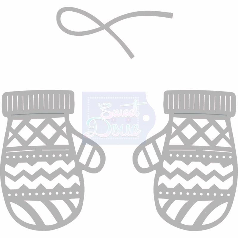 Sweet Dixie Mittens & String die set