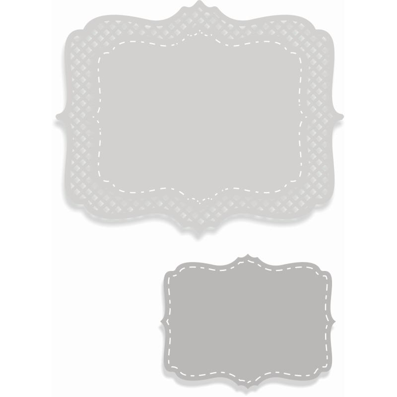 Sweet Dixie Rectangular Trellis Nesting die set by Sharon Callis