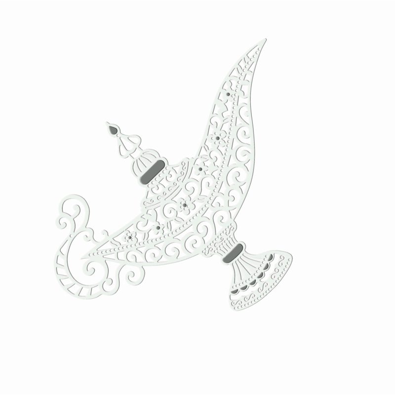 Sweet Dixie Magic Lamp die set