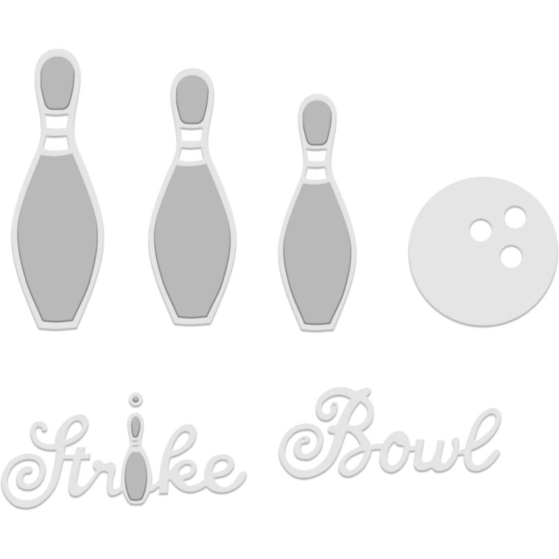 Sweet Dixie Ten Pin Bowling die set