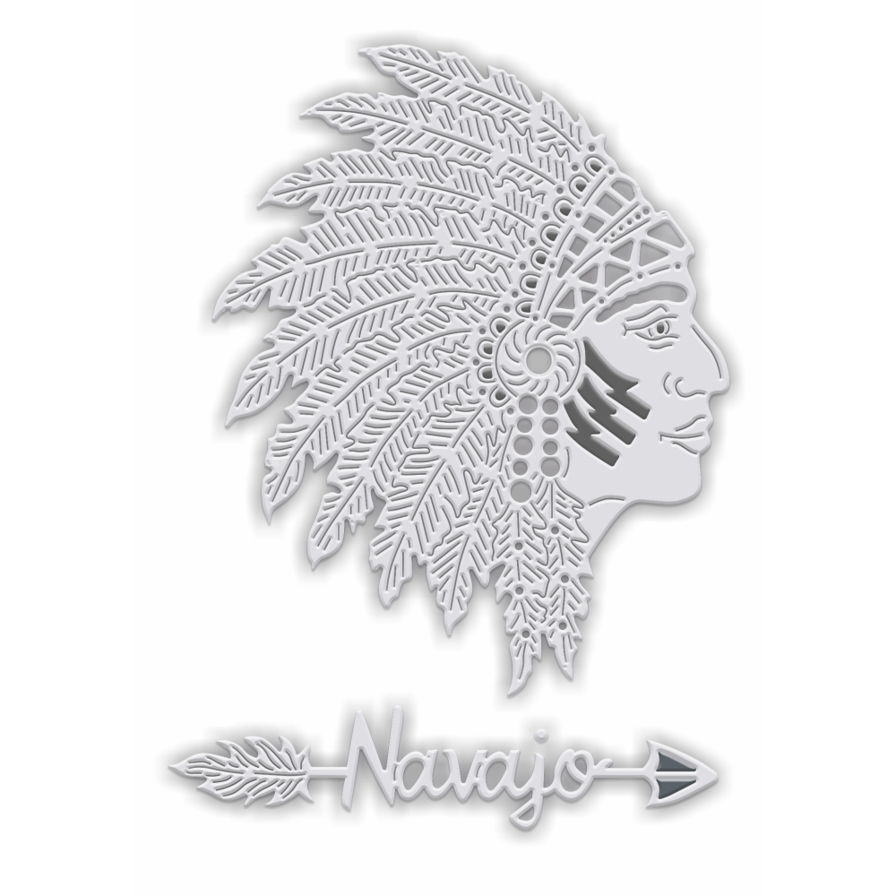 Sweet Dixie Native American die set