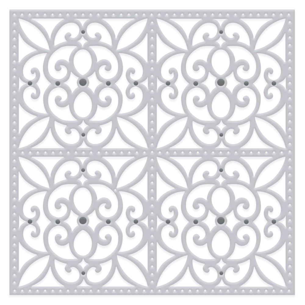 Sweet Dixie Square Tiled Background die set