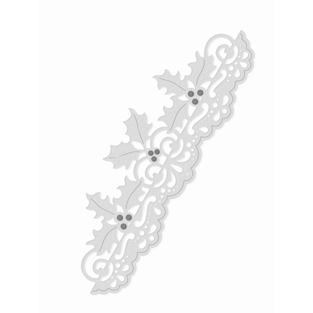 Sweet Dixie Fancy Holly Edger die set