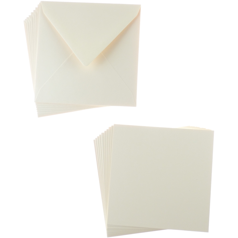 Sweet Dixie Natural Square Card & Envelopes (10)