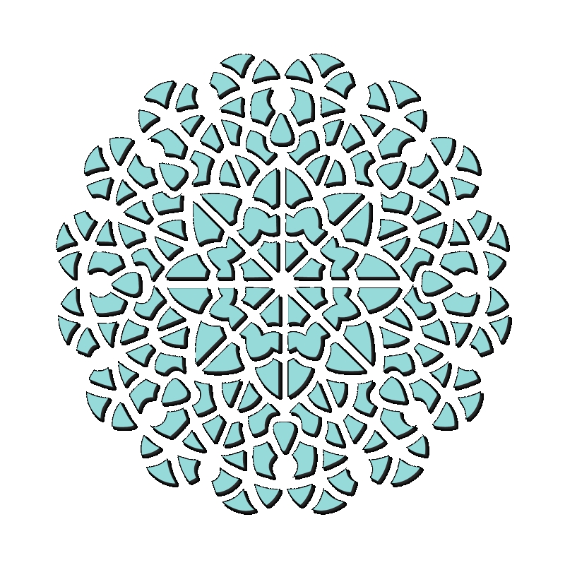 Sweet Dixie Kaleidoscope Stencil