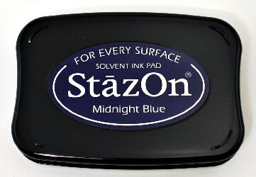 StazOn Midnight Blue Ink Pad