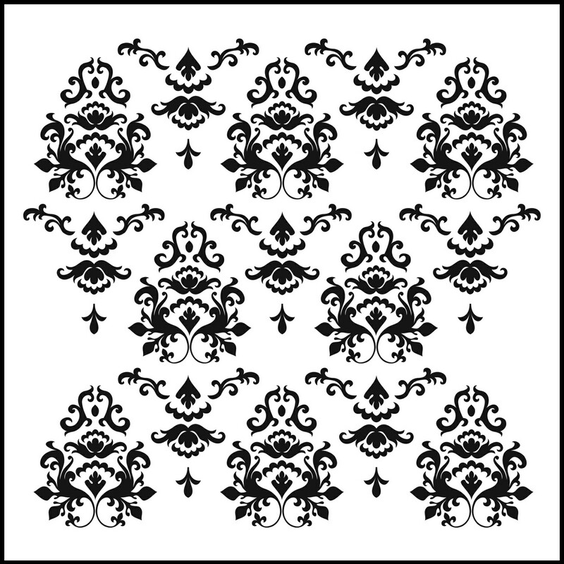 Mini Template Damask