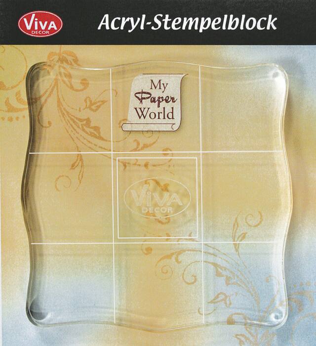 Acrylic block (10x10) Blister