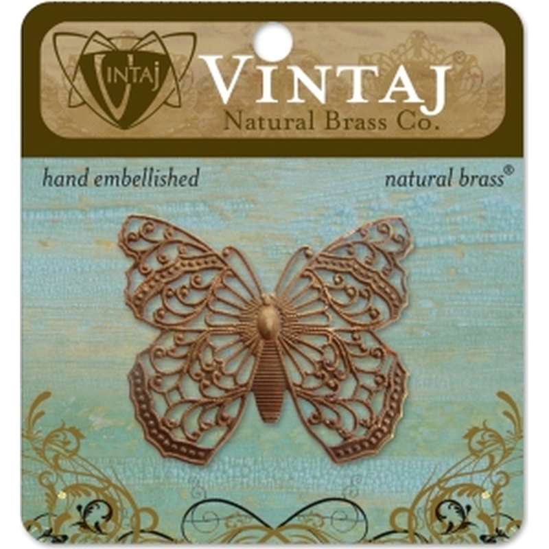 Vintaj Filigree Butterfly (46mm)