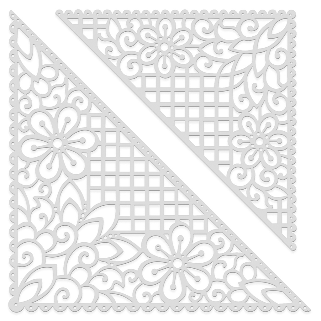 Sweet Dixie Lattice Corners die set