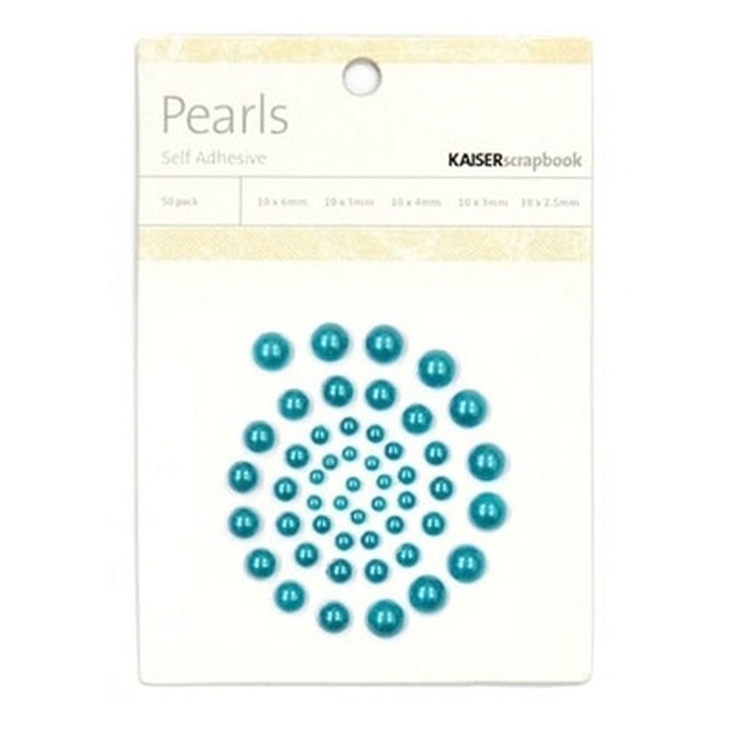 Pearls - Teal                      
