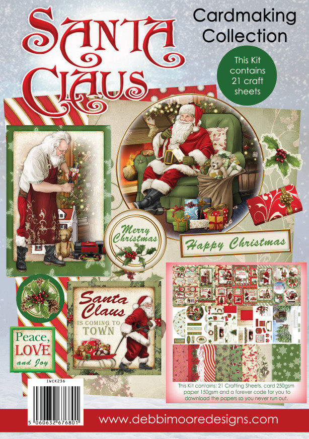 Santa Claus Cardmaking kit with Forever code