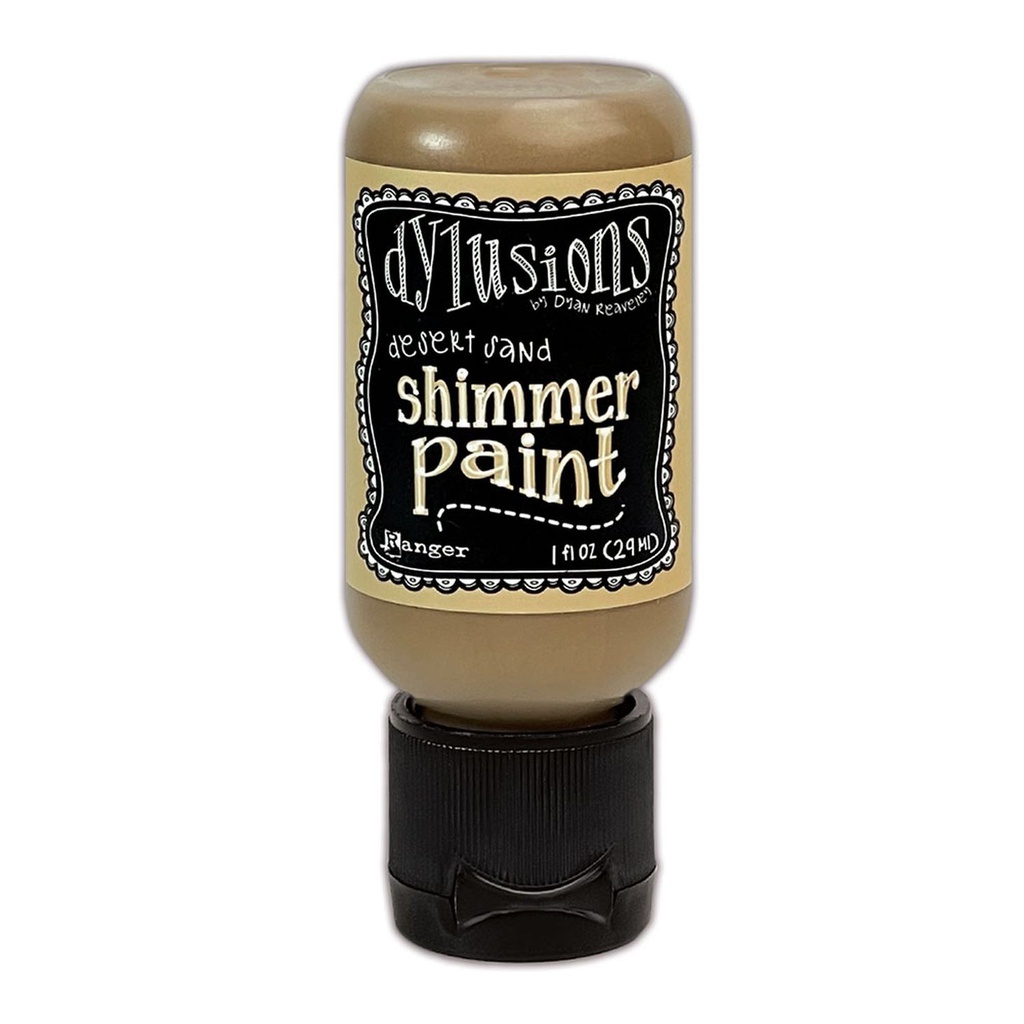 Dylusions Shimmer Paint - Desert Sand (1oz)