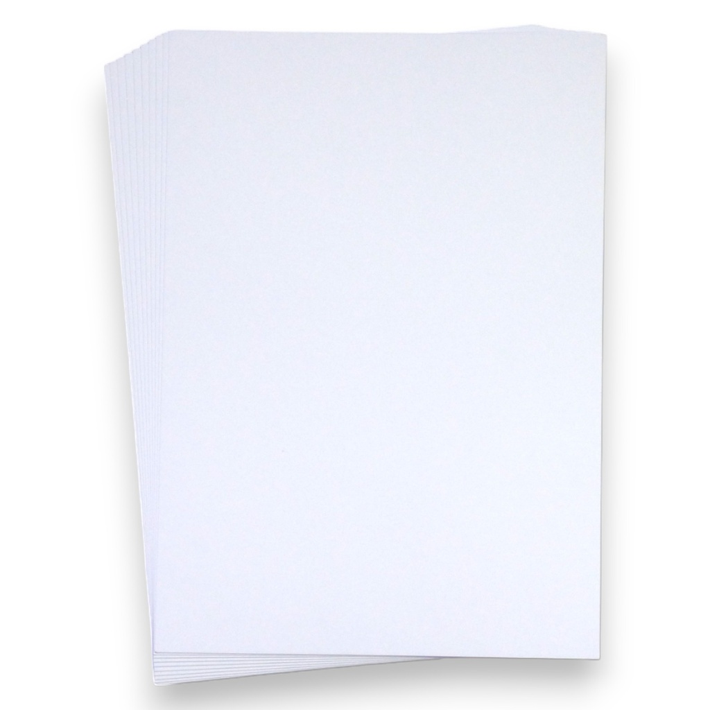 White A4 Cardstock (250gsm x 10 sheets)