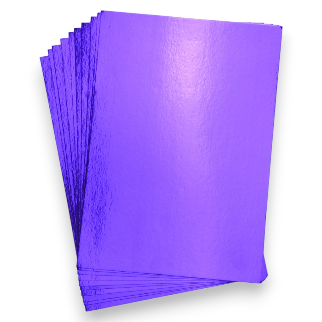 Personal Impressions Metallic Purple A4 Card (250gsm x 10)