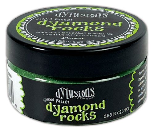 Dylusions Dyamond Rocks - Island Parrot 