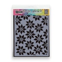 Dylusions Star Flurry Stencil
