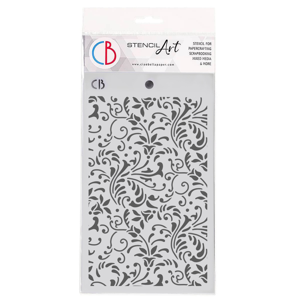 Ciao Bella Paper - Kaleidoscope Dreams 5"x8" Stencil