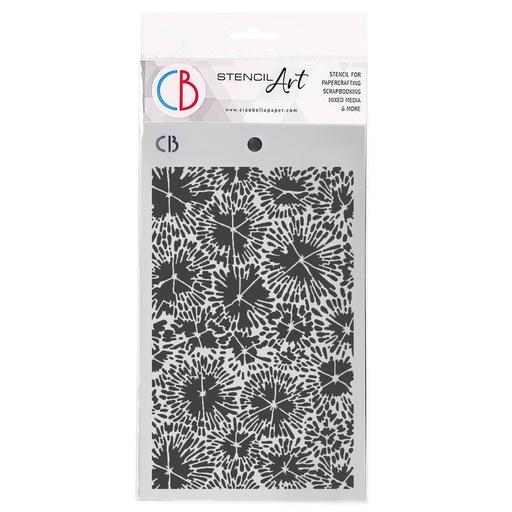 Ciao Bella Paper - Fossils 5"x8" Stencil