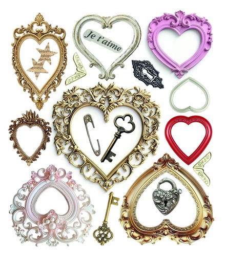  Ciao Bella Paper -Whisper frames - Sticker Set 