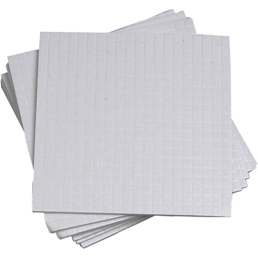 Creativ 3D Foam Pads (5mm x 5mm x 1mm) 10 sheets