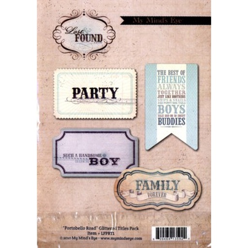 PORTABELLO RD GLIT TITLE PK