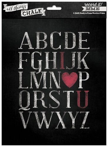 Record It! 8x10 Word Art PackSold in Singles