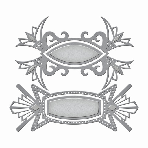 Spellbinders Shapeabilities - Art Deco Tags