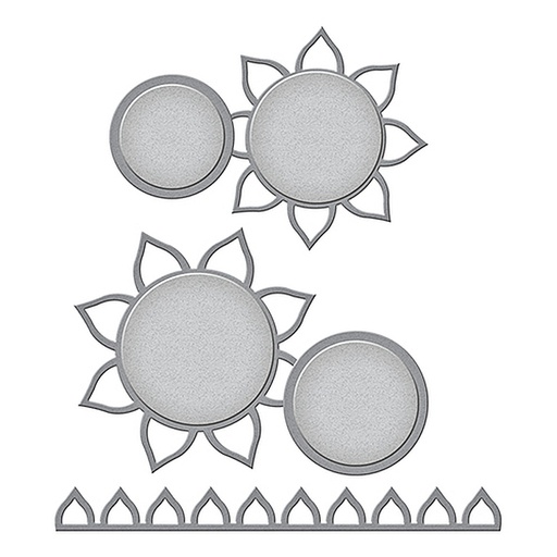 Spellbinders Shapeabilities - Sunflower Photo Holder