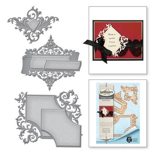 Spellbinders Designer Series - Untamed Tags