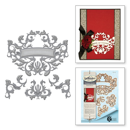 Spellbinders Designer Series - Rebel Tag & Elements