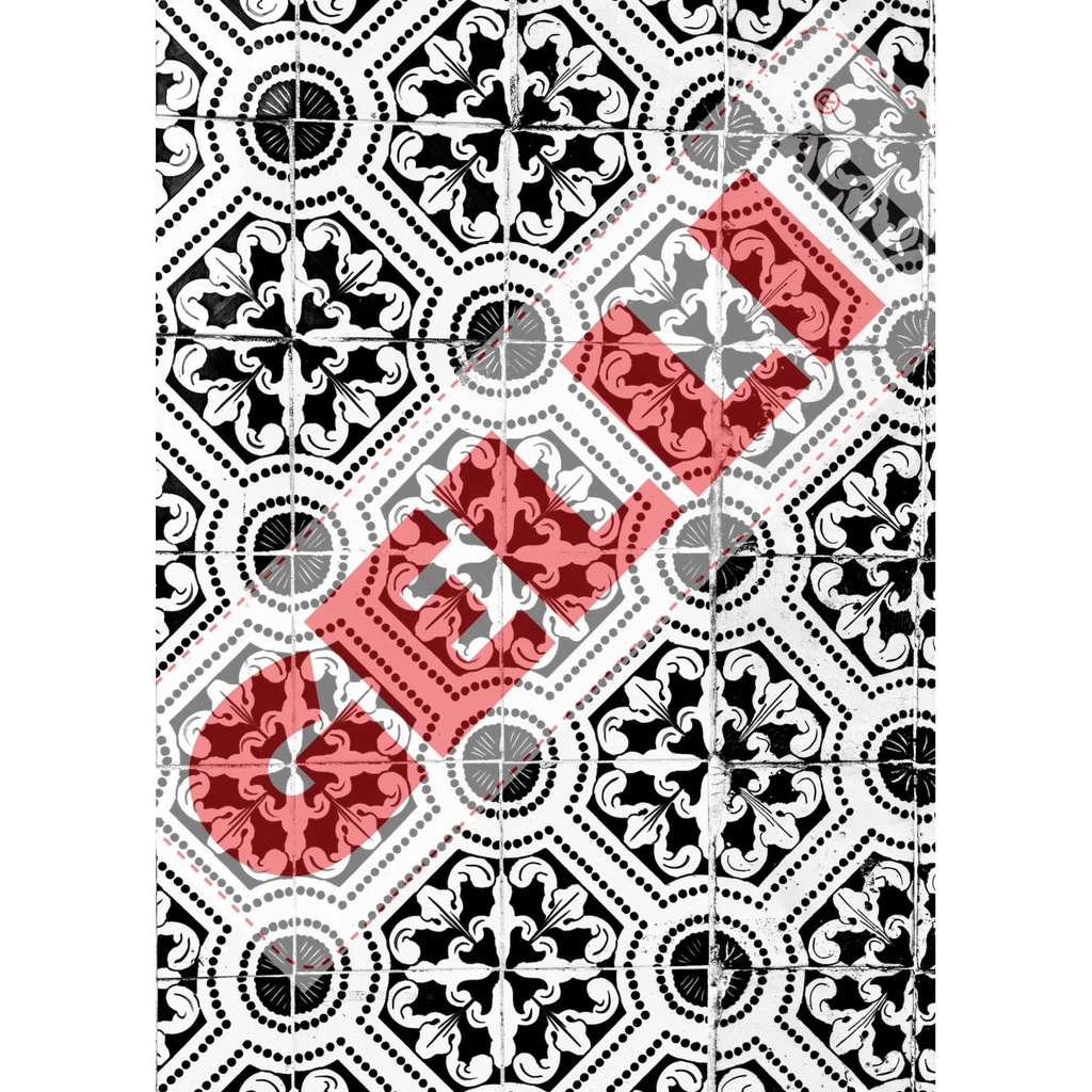Gelli Arts Image Transfer Printables - Morrocan Tiles
