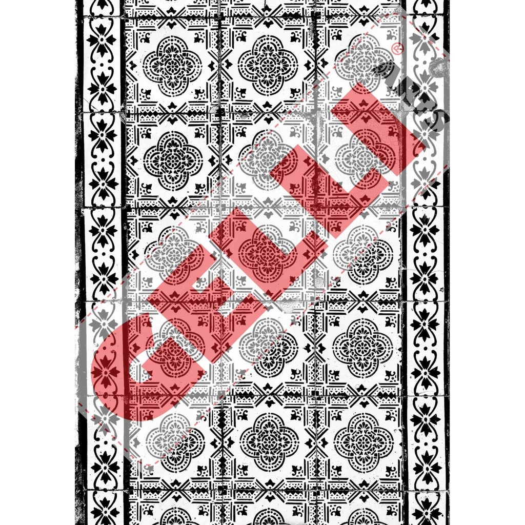 Gelli Arts Image Transfer Printables - Morrocan Tiles